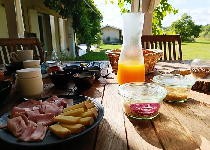 D'hotes De Charme, A Noste M&p Гостевой дом Poussignac